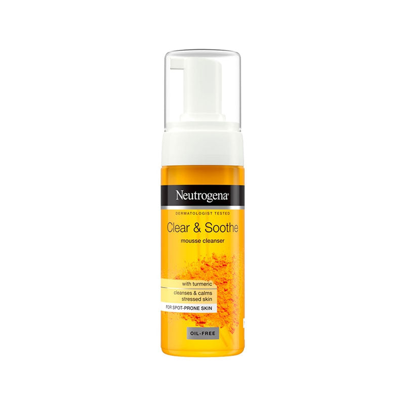 Neutrogena Clear & Soothe With Turmeric Mousse Cleanser 150ml