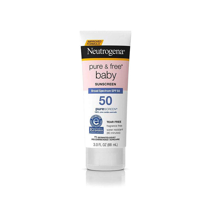 Neutrogena Pure & Free Baby Sunscreen Broad Spectrum SPF50 88ml