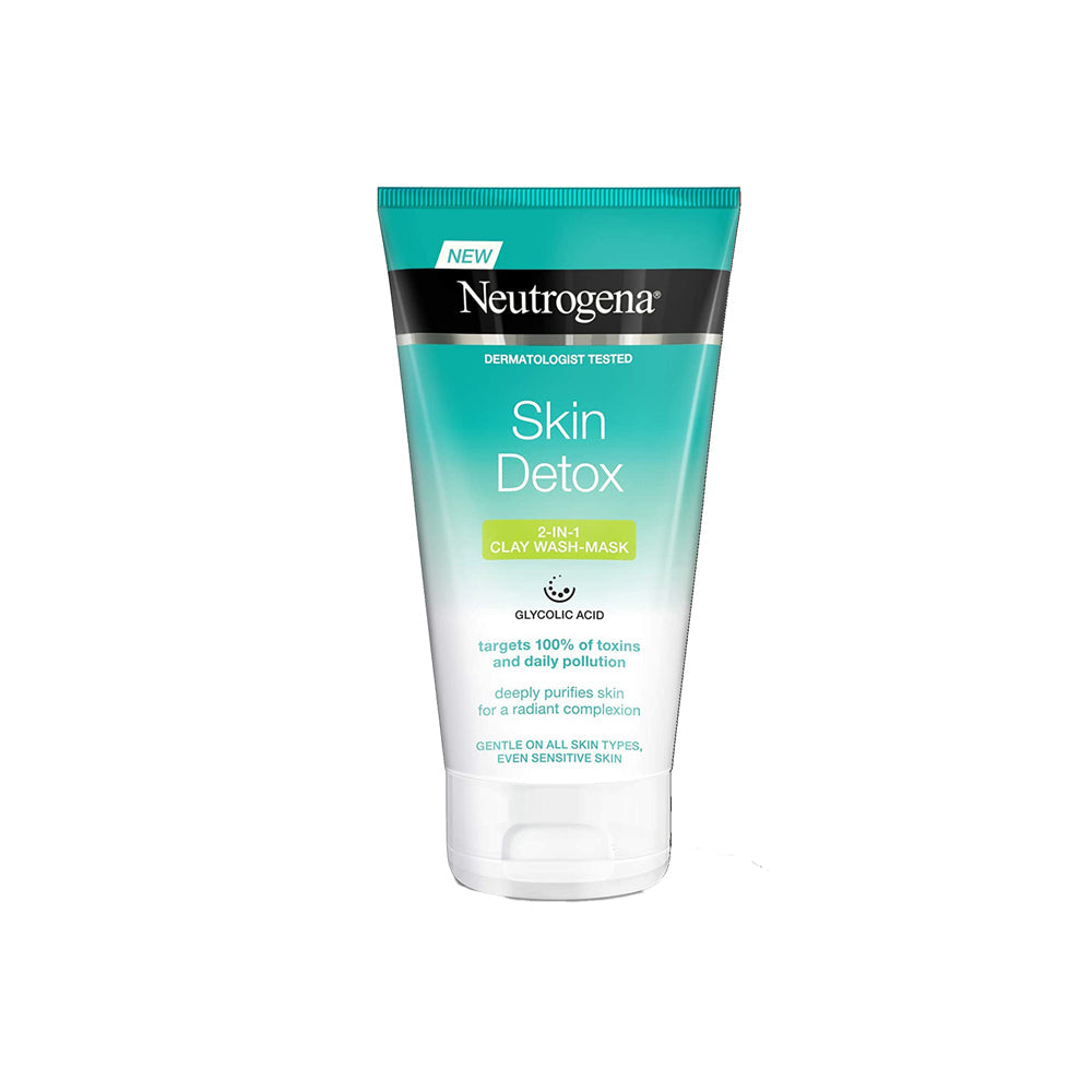 Neutrogena Skin Detox 2in1 Clay Wash Mask 150ml