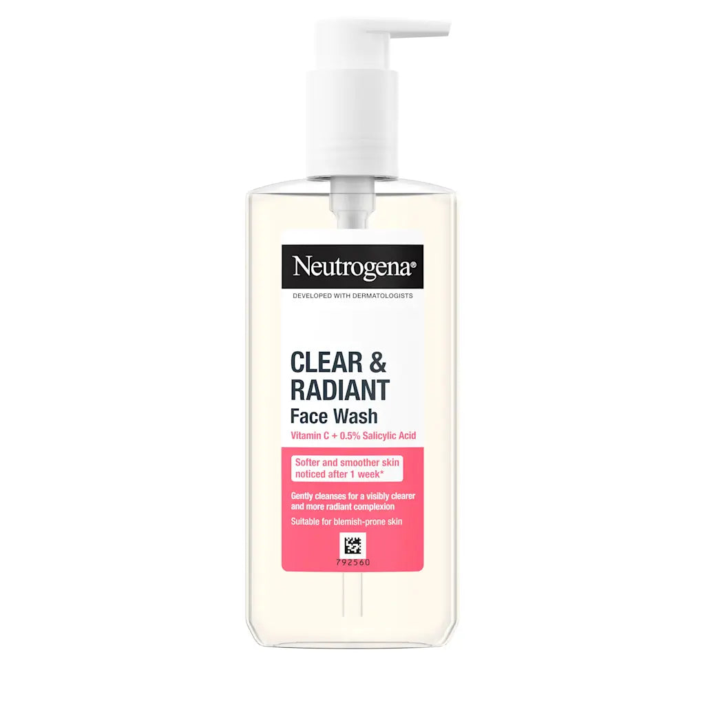 Neutrogena Clear & Radiant Face Wash for Normal Skin 200ml