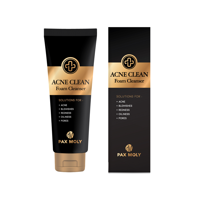 Pax Moly Acne Clean Foam Cleanser (120 ml)