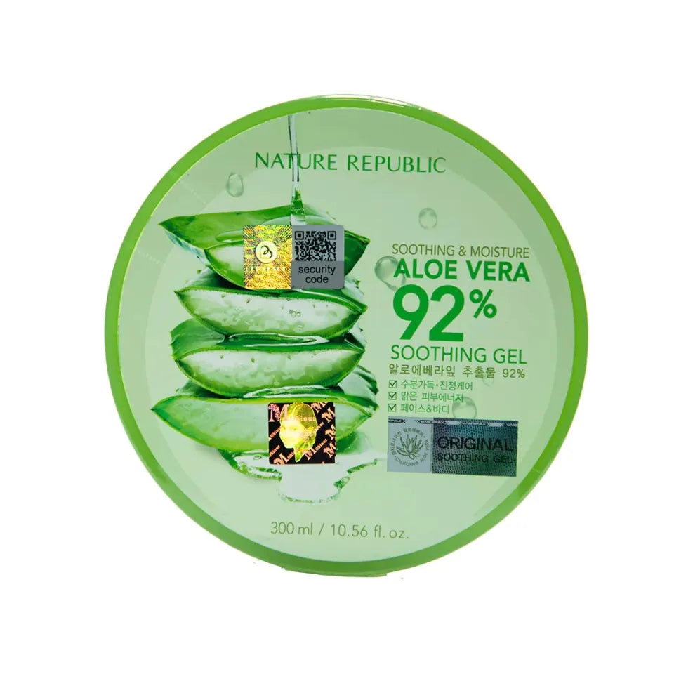 Nature Republic Aloe Vera 92% Soothing Gel 300ml