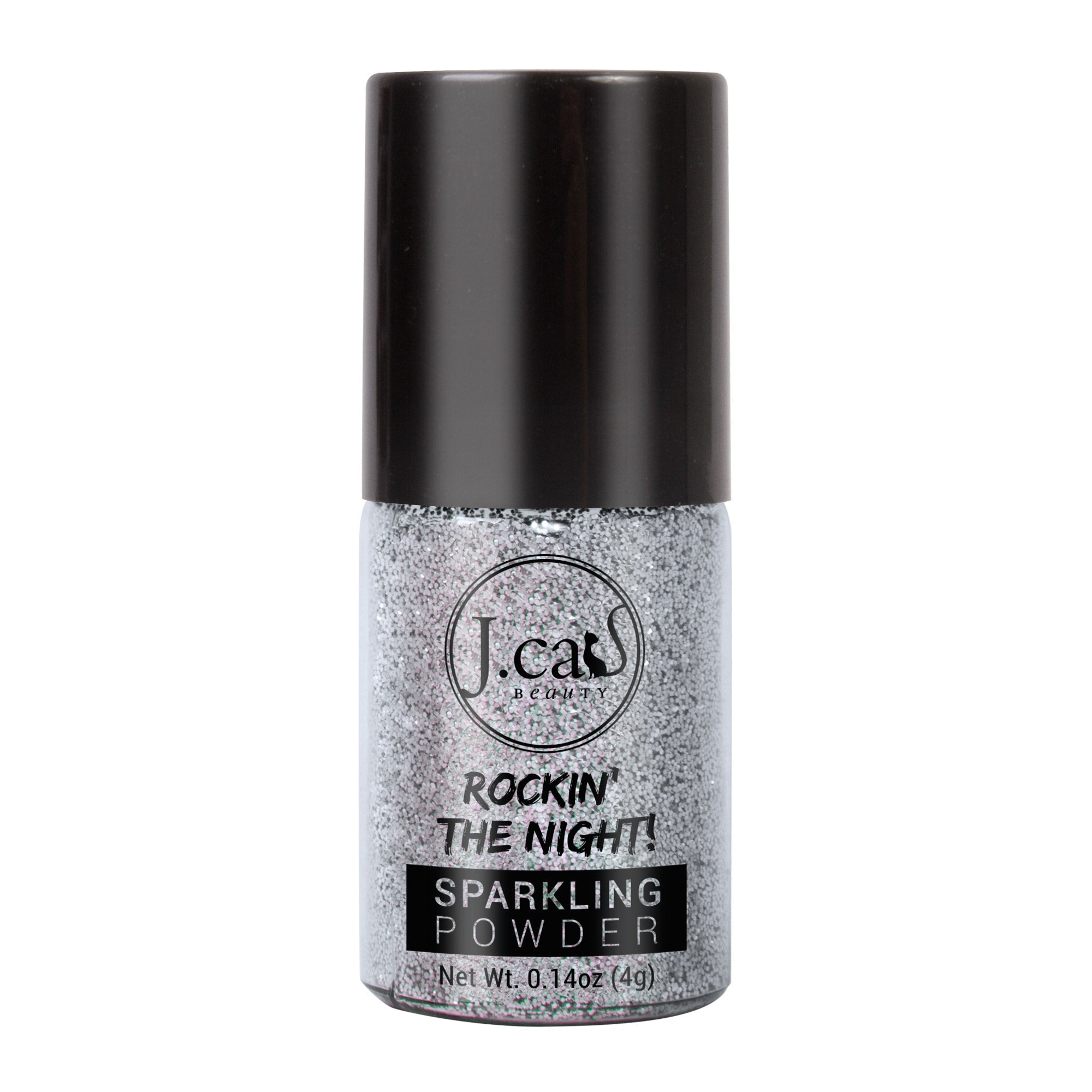 J. Cat Rockin The Night Sparkling Powder SP202 Coll Silver