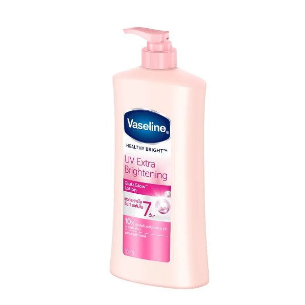Vaseline Healthy Bright UV Extra Brightening Gluta Glow Lotion 500ml