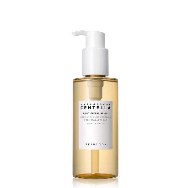 SKIN1004 Madagascar Centella Light Cleansing Oil – 200ml – Best Korean Makeup Remover for Sensitive & Acne-Prone Skin in Bangladesh.