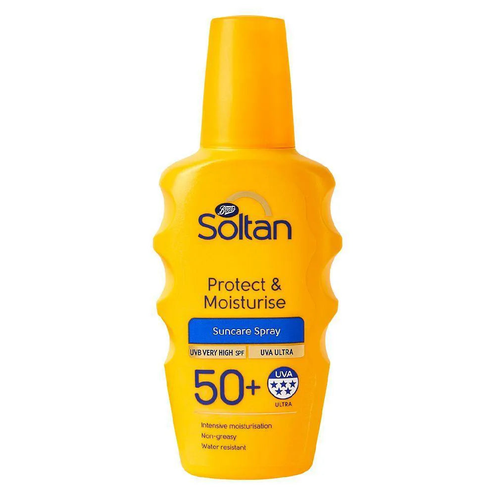 Boots Soltan Kids Protect & Moisturise Spray SPF 50+ 200ml