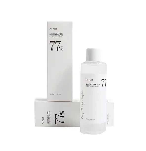 Anua Heartleaf 77% Soothing Toner 250ml – Calming, Hydrating & pH Balancing Korean Toner for Sensitive Skin