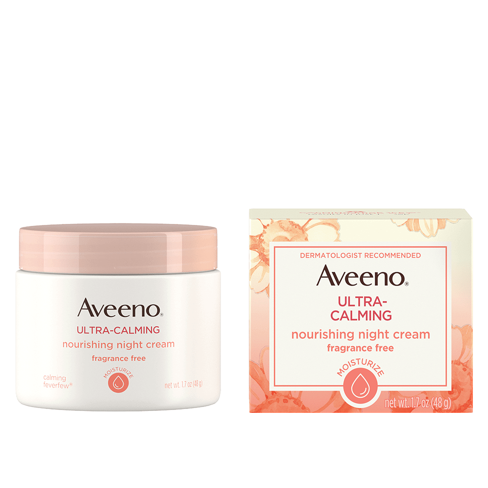 Aveeno Ultra Calming Nourishing Night Cream 48g