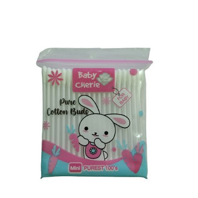 Baby Careo Mini Purest Cotton Buds 100's