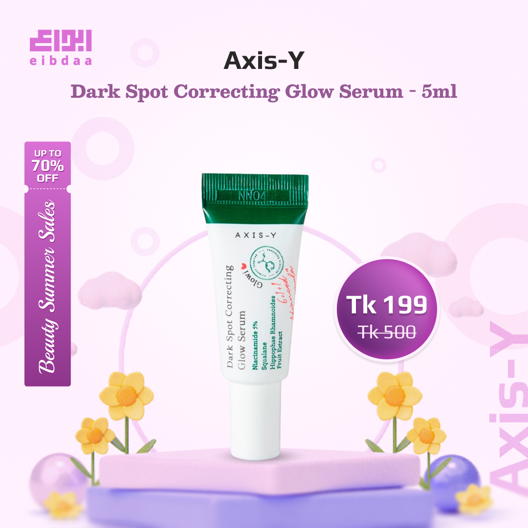 Axis-Y Dark Spot Correcting Glow Serum 5ml – Target Dark Spots & Enhance Radiance