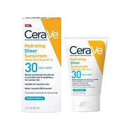CeraVe Hydrating Sheer Face and Body Sunscreen SPF30 89 ml