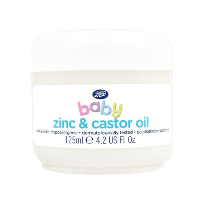 Boots Baby Zinc And Castor Oil 125ml