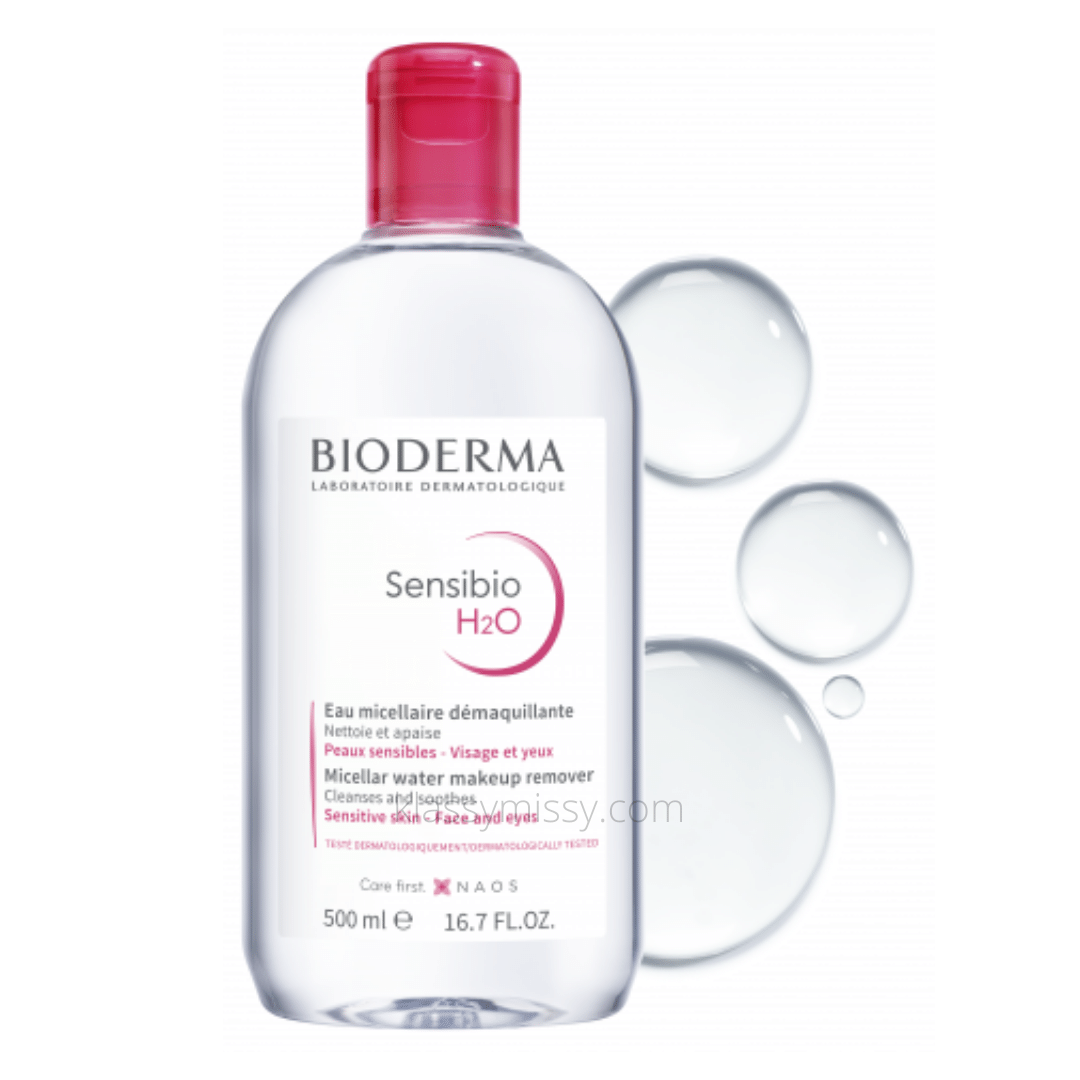 Bioderma Sensibio H2O Micellar Water Makeup Remover 500ml
