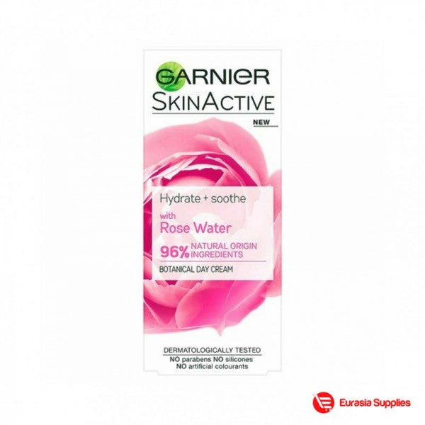 Garnier Naturals Rose Water Moisturiser 50Ml.