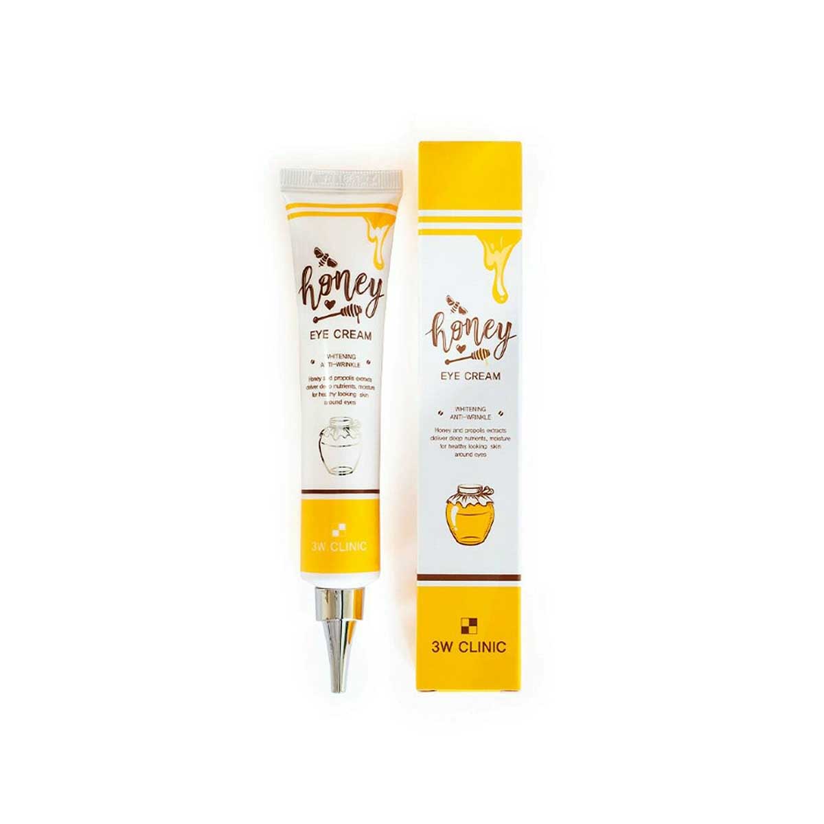 3W Clinic Honey Whitening Anti-Wrinkle Eye Cream 40ml