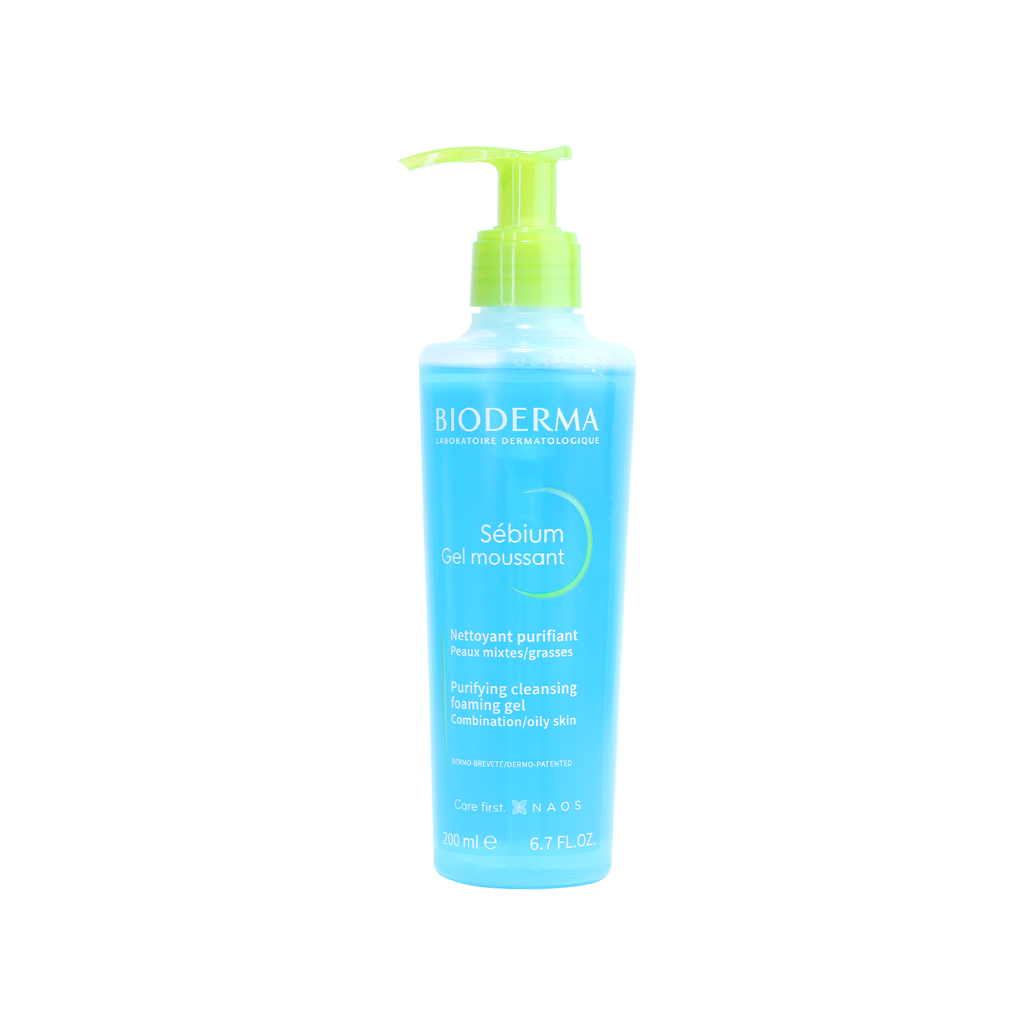 Bioderma Sebium Face And Body Wash Moussant Purifying 200 ml