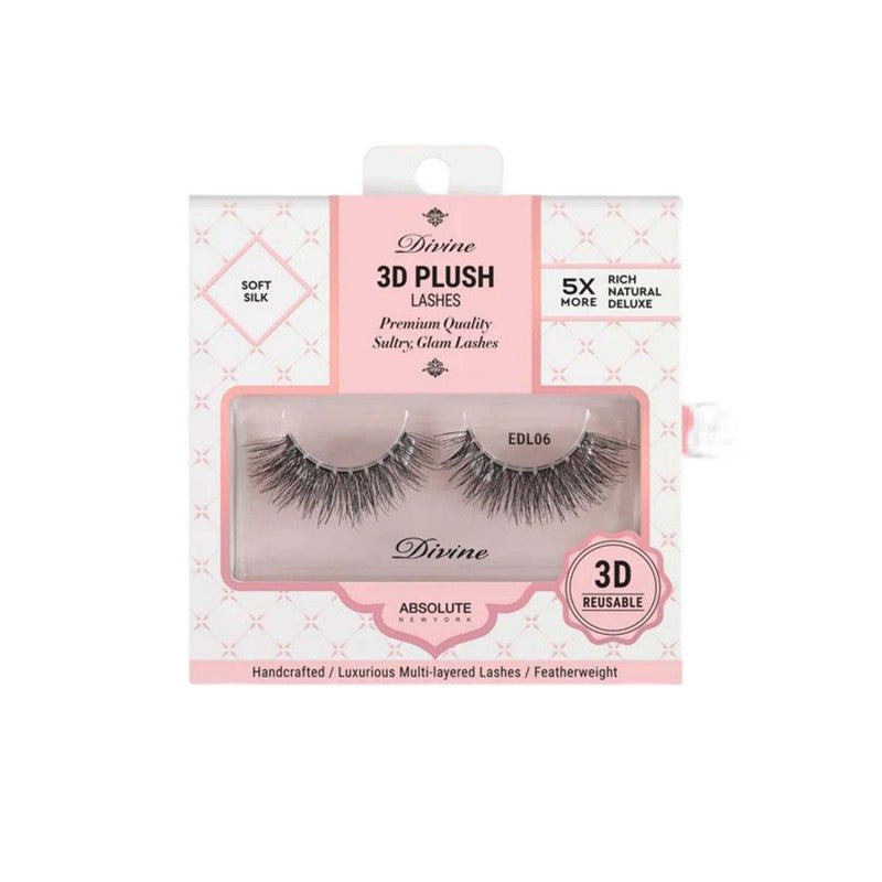 Absolute New York Divine 3D Plush Eye Lashes - EDL06 Themis