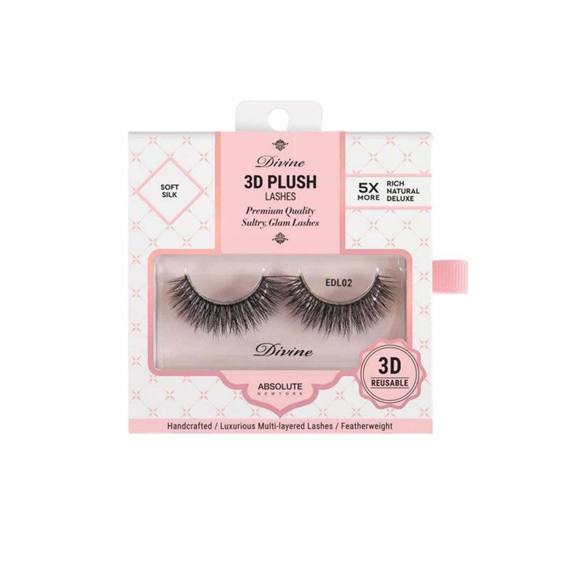 Absolute New York Divine 3D Plush Eye Lashes - EDL02 Aphrodite