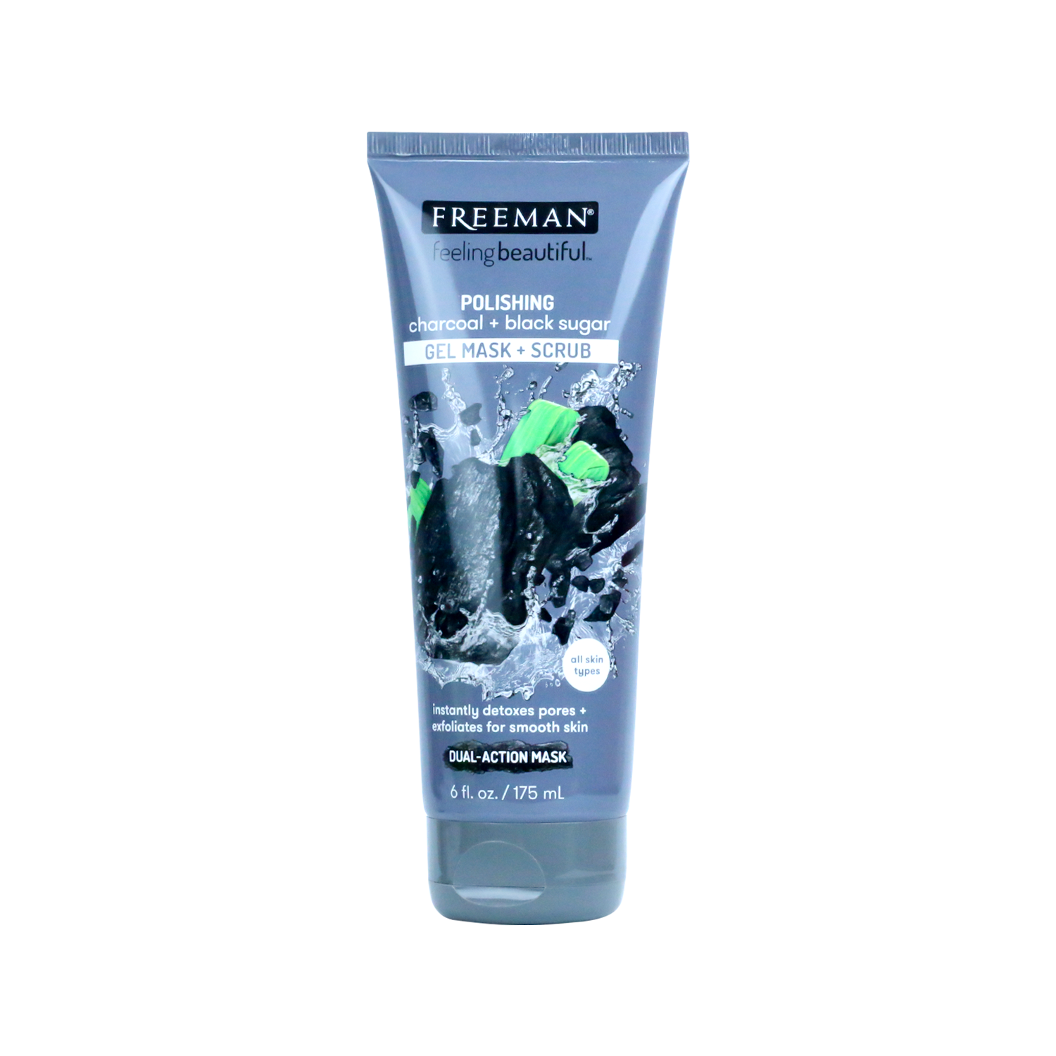 Freeman Charcoal + Black Sugar Polishing Gel Mask + Scrub 175ml