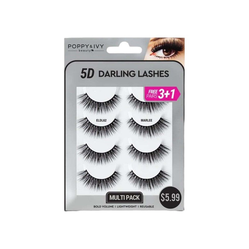 Absolute New York Multipack 5D Darling Eye Lashes - ELDL62 Marlee