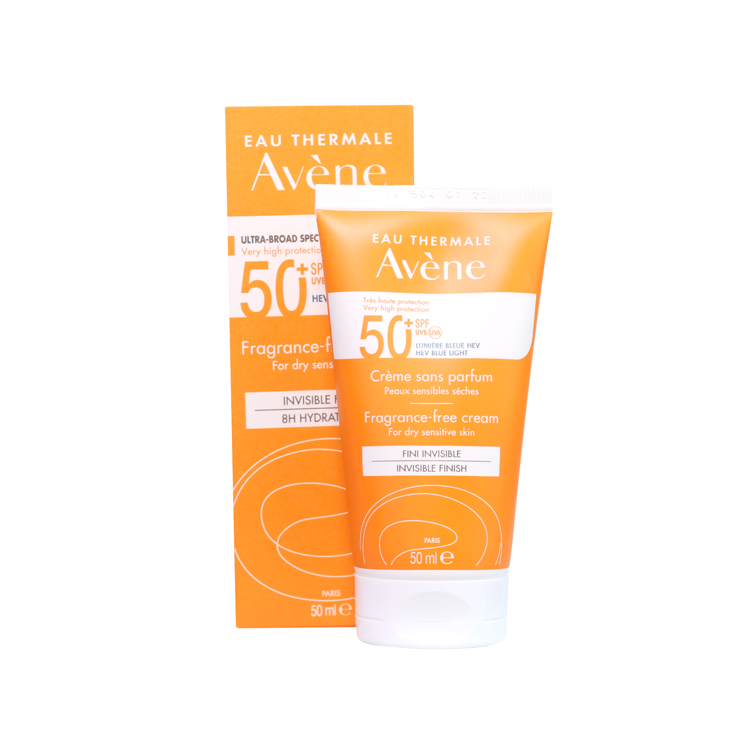 Avene Ultra Broad Spectrum Fragrance Free Cream SPF50+ 50ml