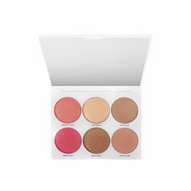 Absolute New York Icon Face Palette - All in One Blush, Contour & Highlighter - MFPF01 Fair to Light - 15gm