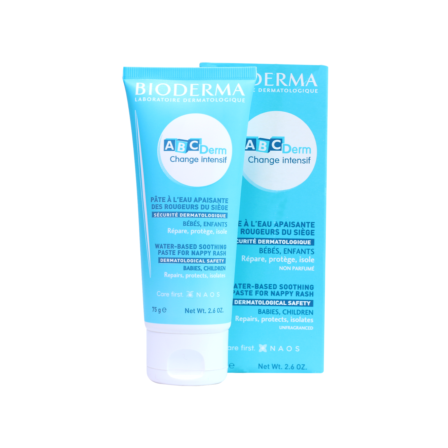 Bioderma ABCDerm Change Intensive Diaper Rash Water Paste 75g