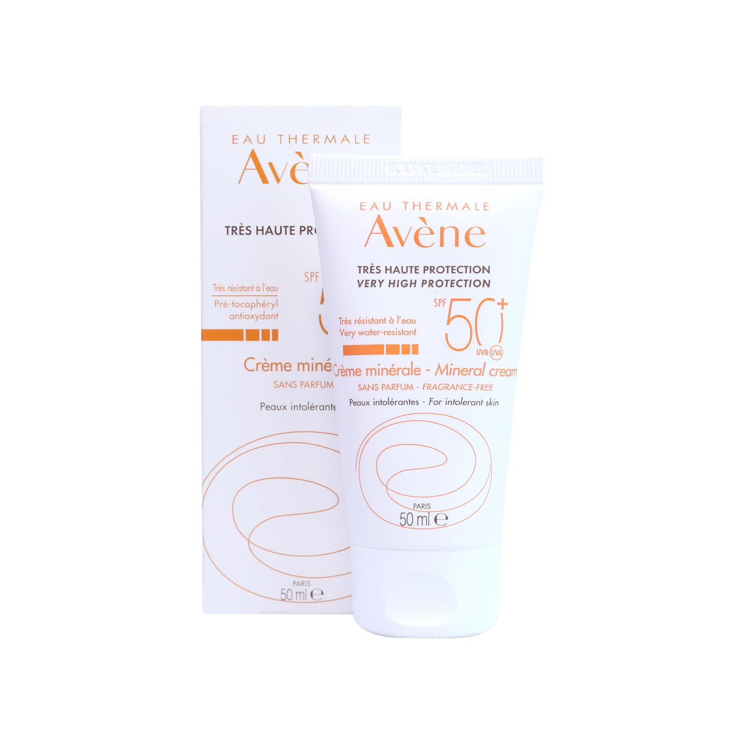 Avene Eau Thermale Mineral Cream SPF50+ 50ml