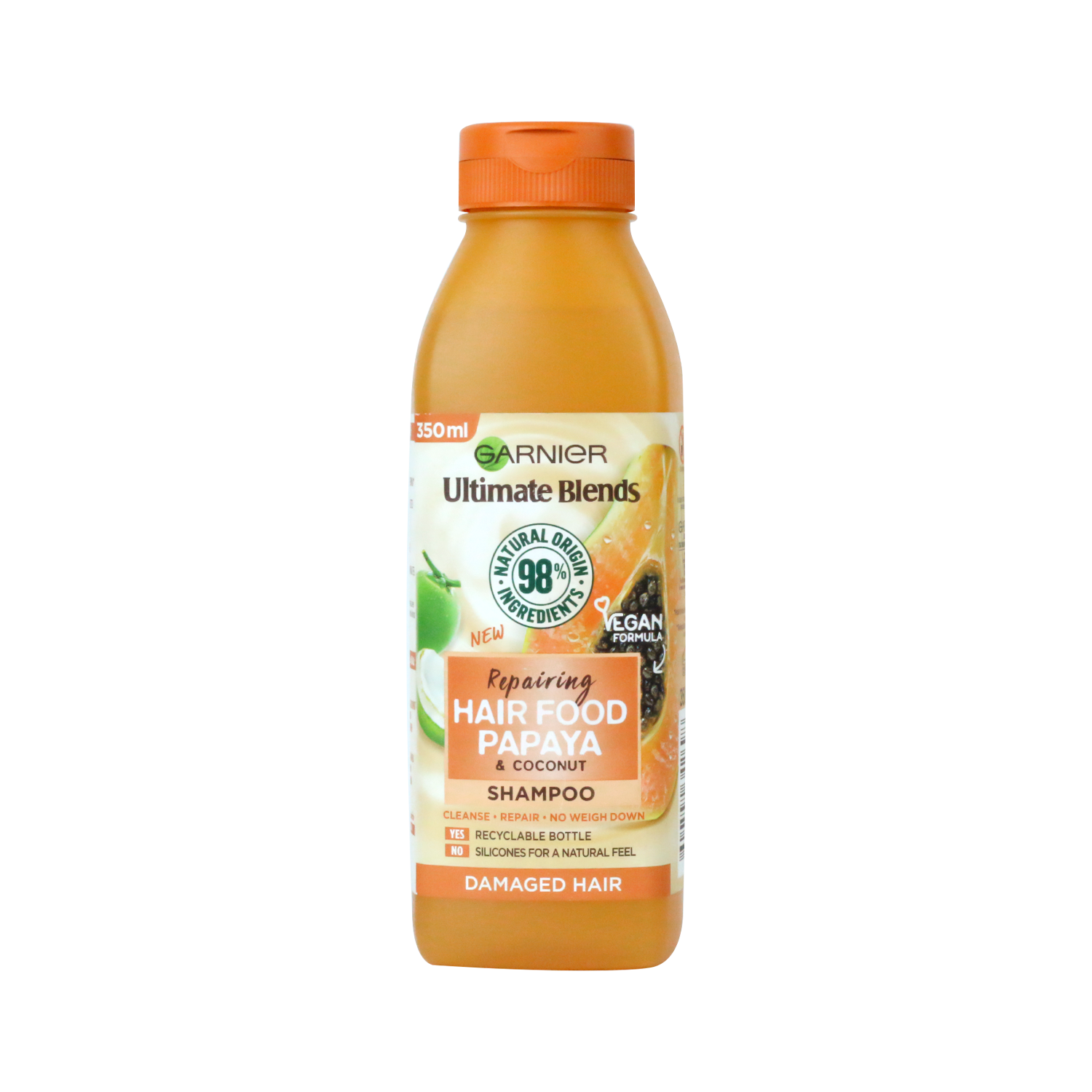 Garnier Ultimate Blends Hair Food Papaya Shampoo 350ml