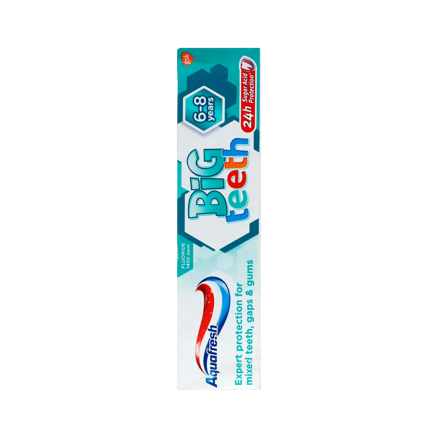 Aquafresh Big Teeth Fluoride Toothpaste 6-8 Years 50ml