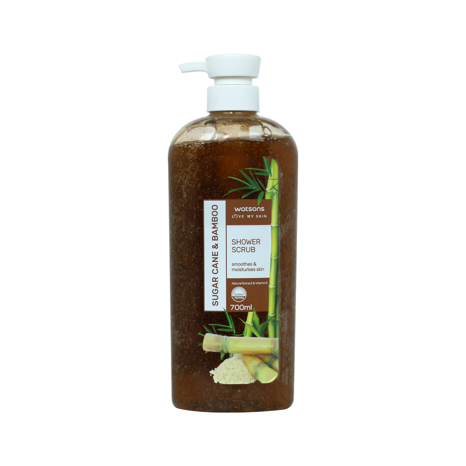 Watsons Smoothes & Moisturises Skin Sugar Cane Shower Scrub 700ml
