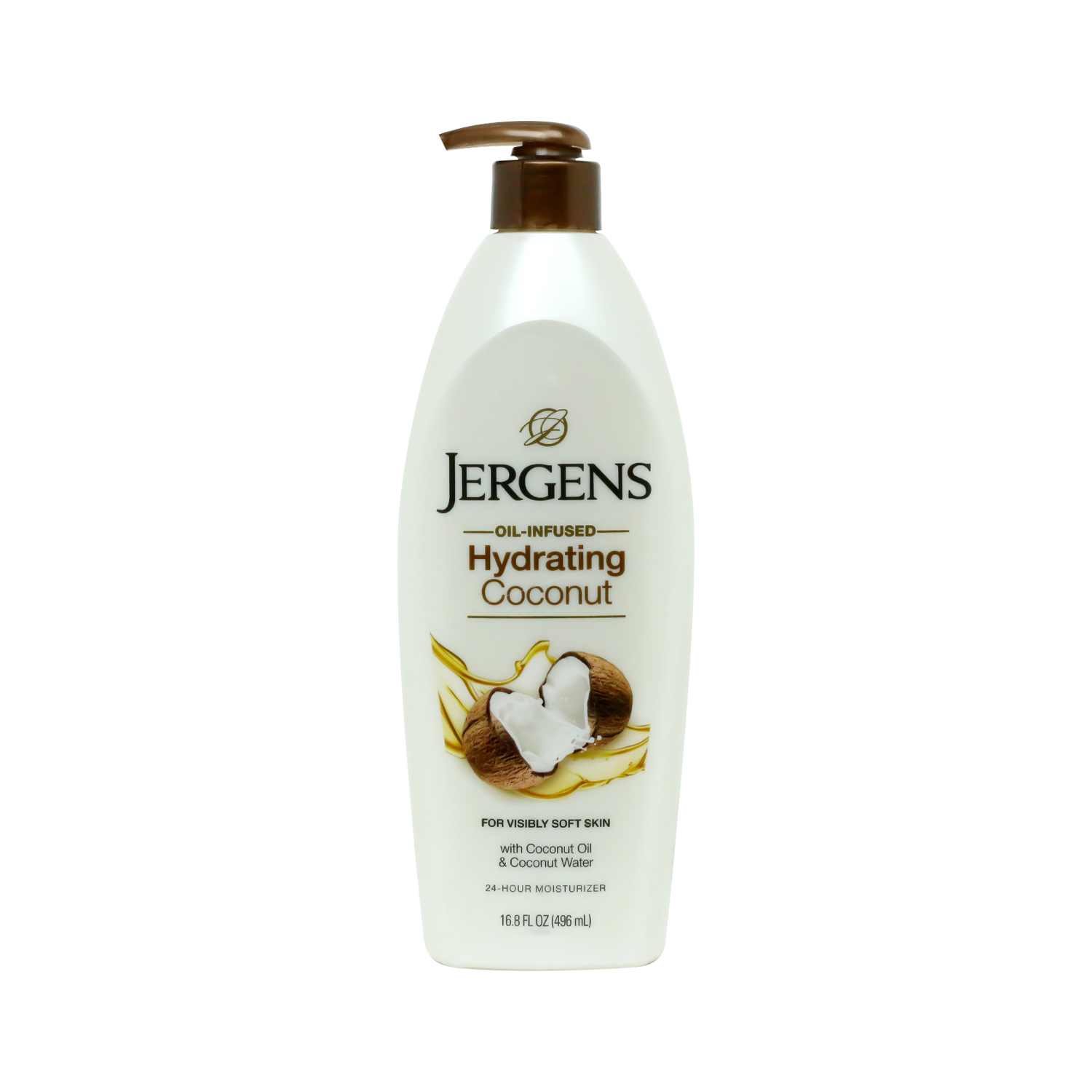 Jergens Oil-Infused Hydrating Coconut Moisturizer 496ml