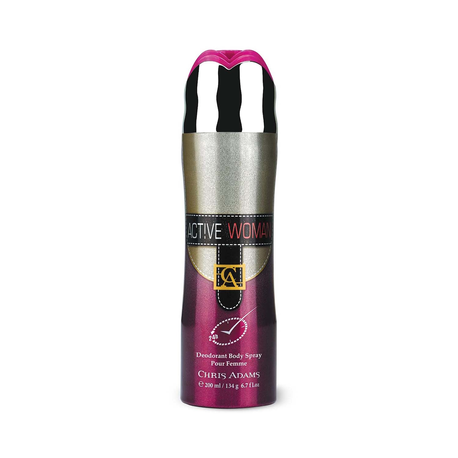 Chris Adams Active Women Deodorant Body Spray 200ml