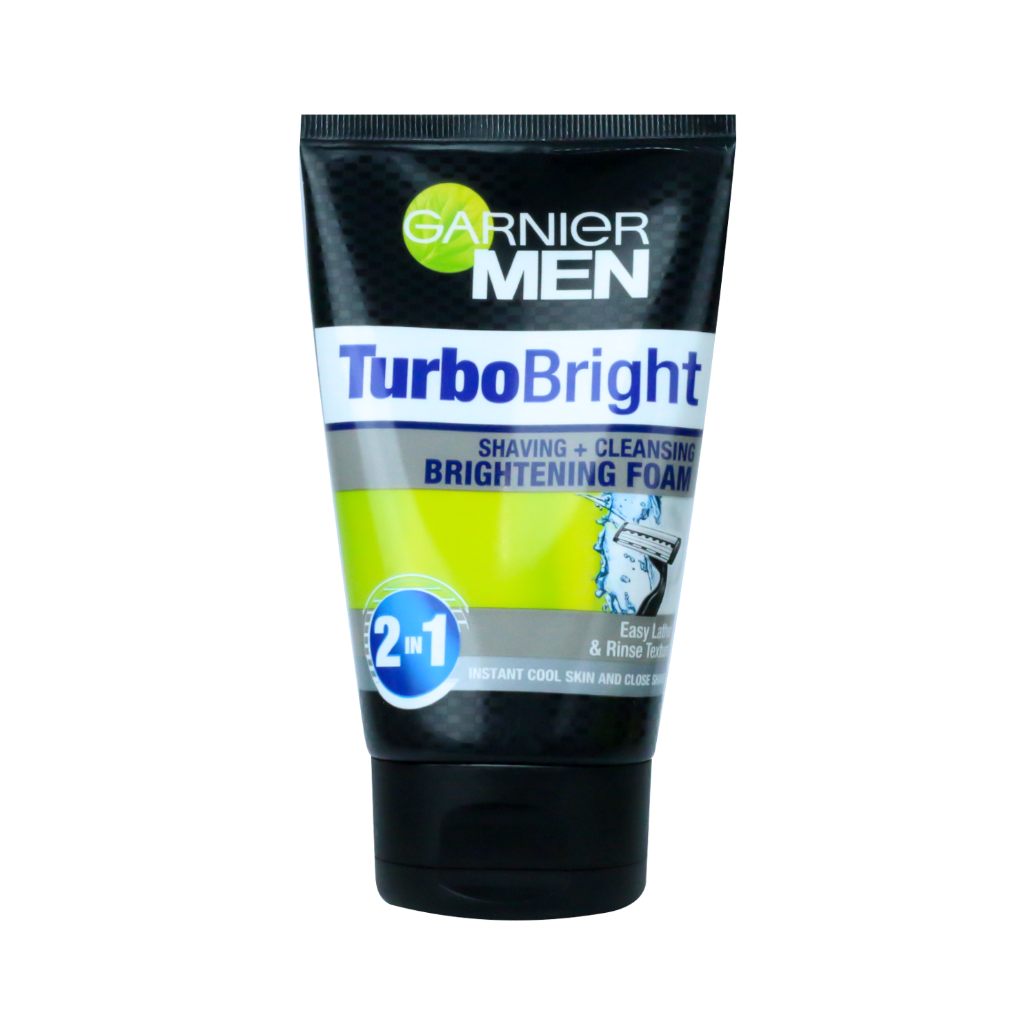 Garnier Men Turbo Bright Shaving + Cleansing Brightening Foam 100ml