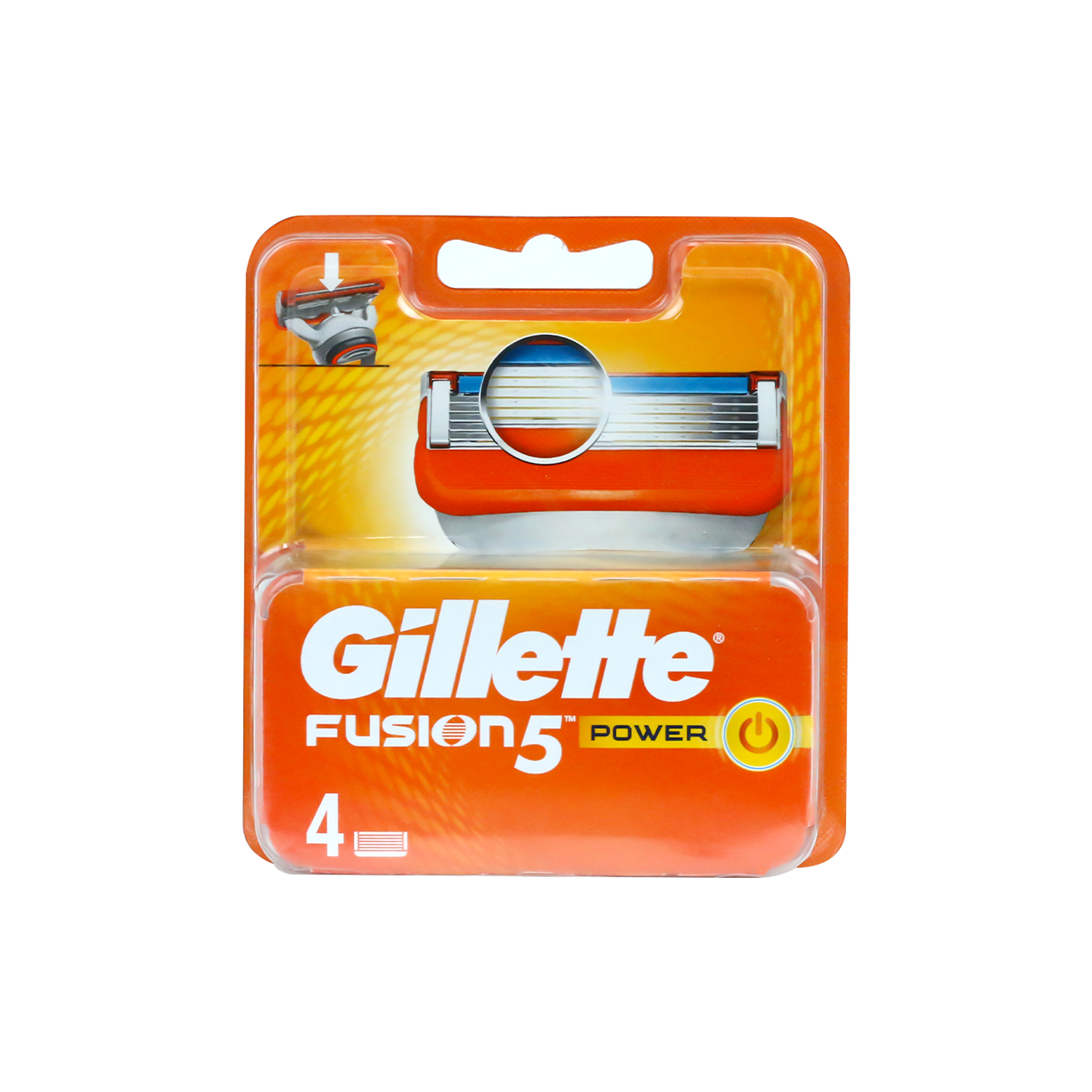 Gillette Fusion 4 Recambios Razor Blade