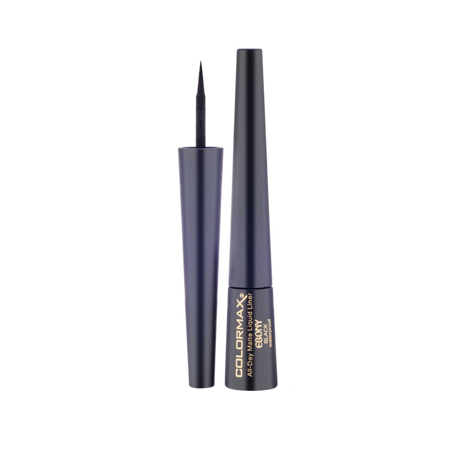 Colormax Ebony Waterproof All Day Matte Liquid Liner – Black