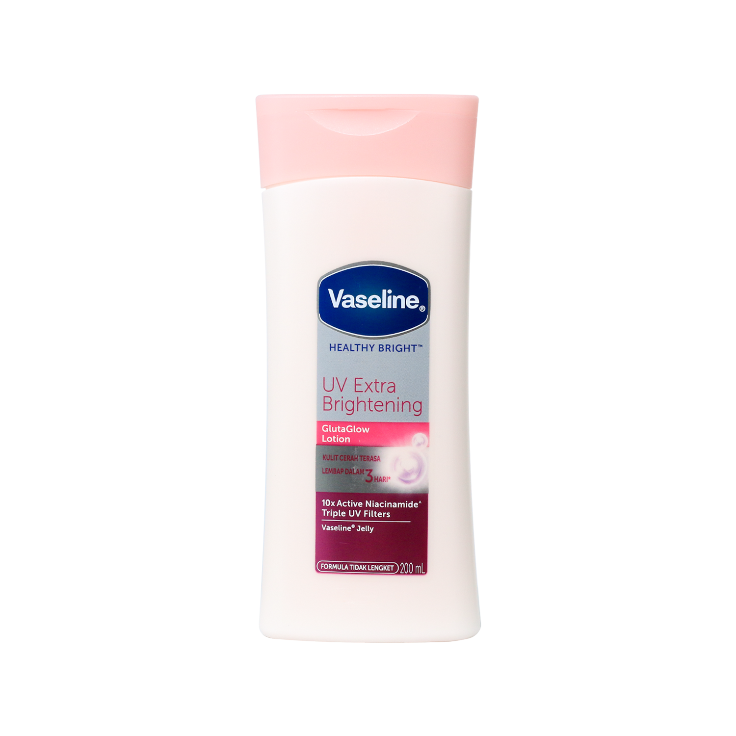 Vaseline Healthy Bright UV Extra Brightening Gluta Glow Lotion 200ml