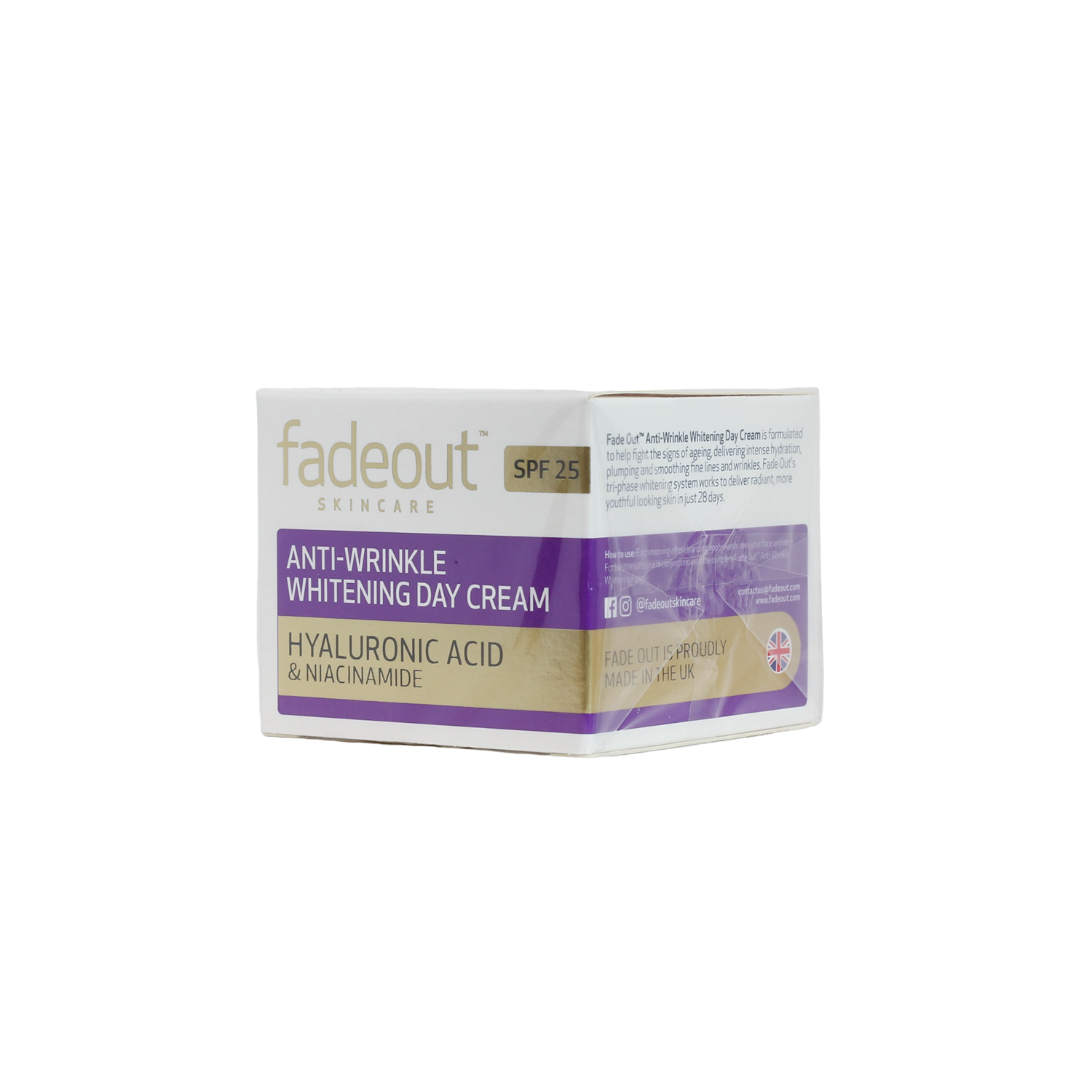 Fadeout Anti-Wrinkle Whitening Day Cream SPF25 50ml