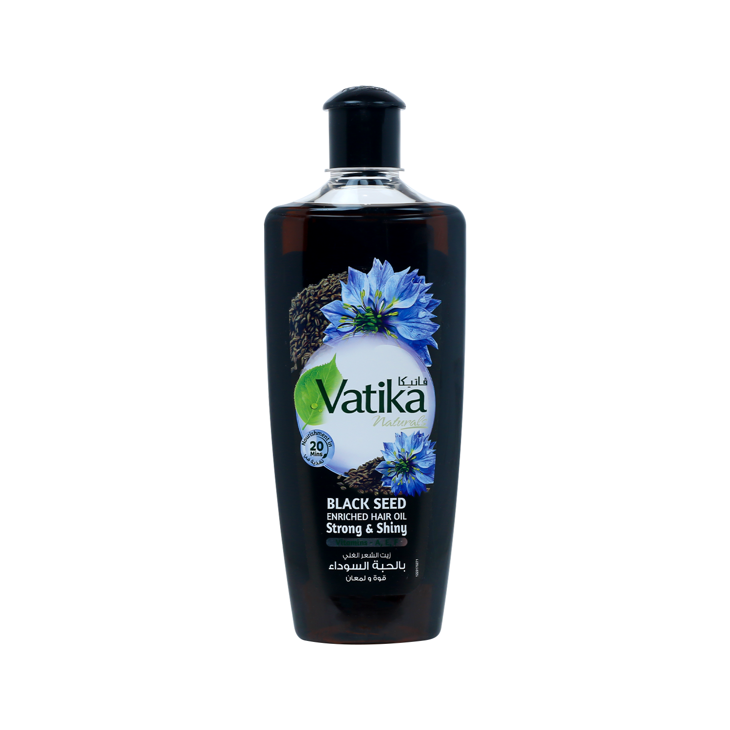 Vatika Naturals Strong & Shiny Black Seed Enriched Hair Oil 300ml