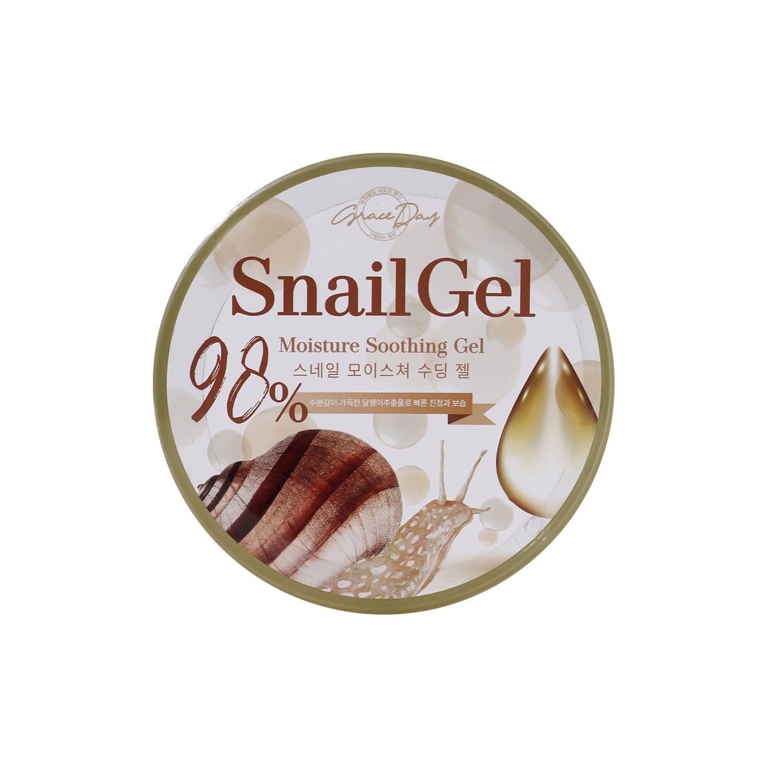 Grace Day 98% Snail Moisture Soothing Gel 300ml