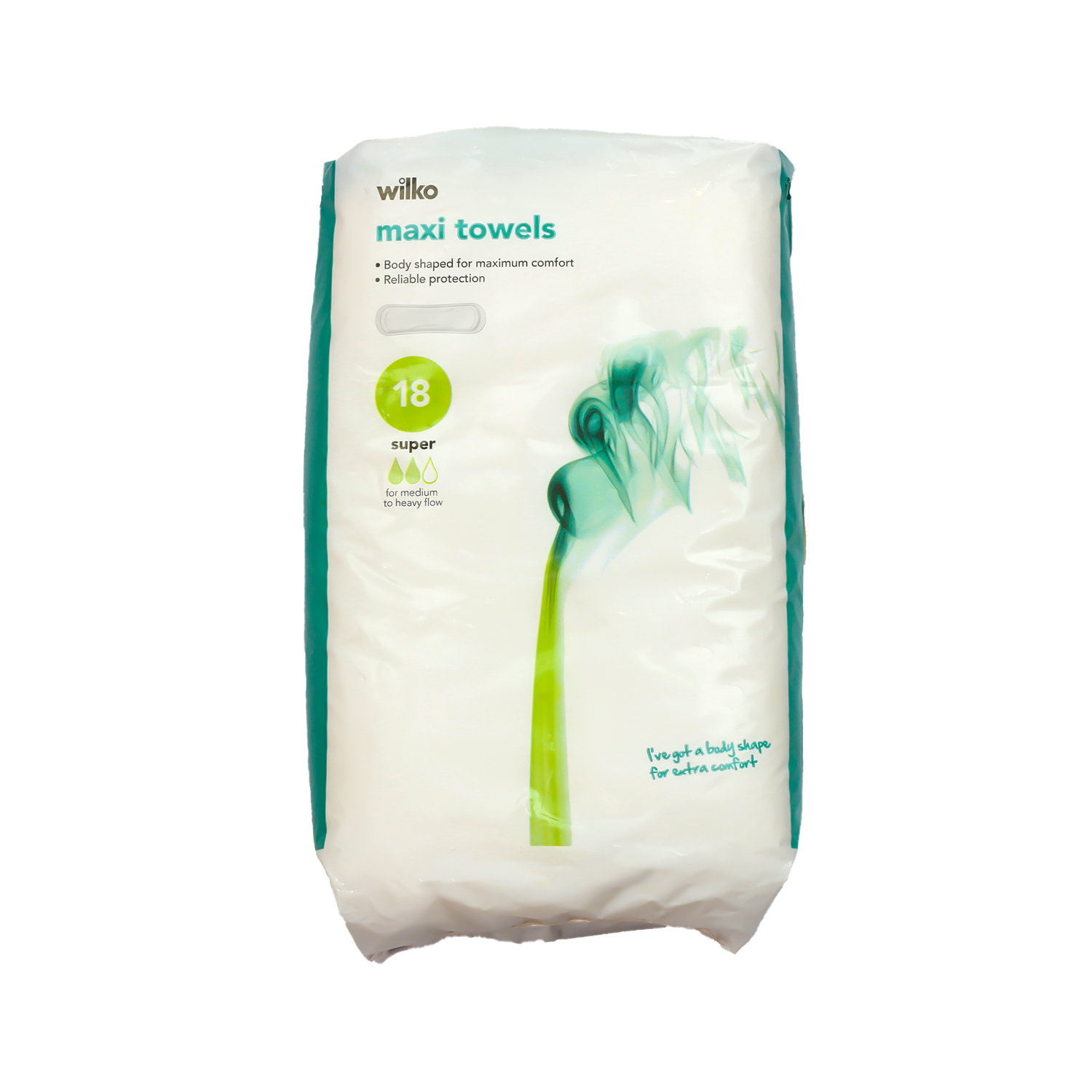 Wilko Super Maxi Towels 18 pack