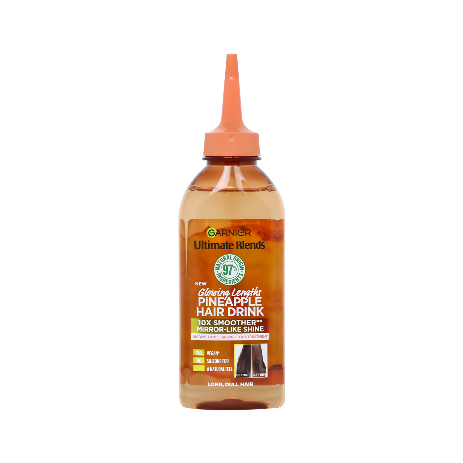Garnier Ultimate Blends Glowing Lengths Pineapple Hair Drink 200ml