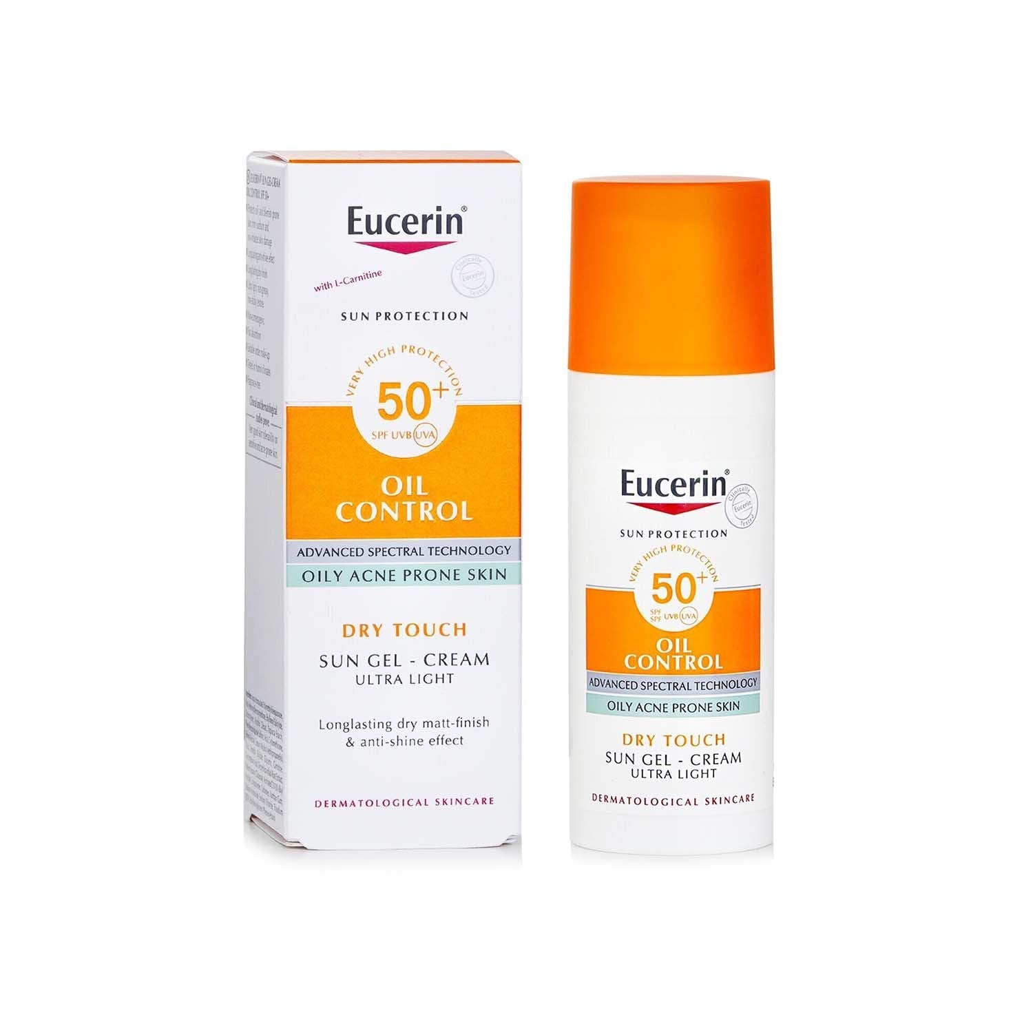 Eucerin Oil Control Dry Touch Sun Gel Cream SPF50+ 50ml