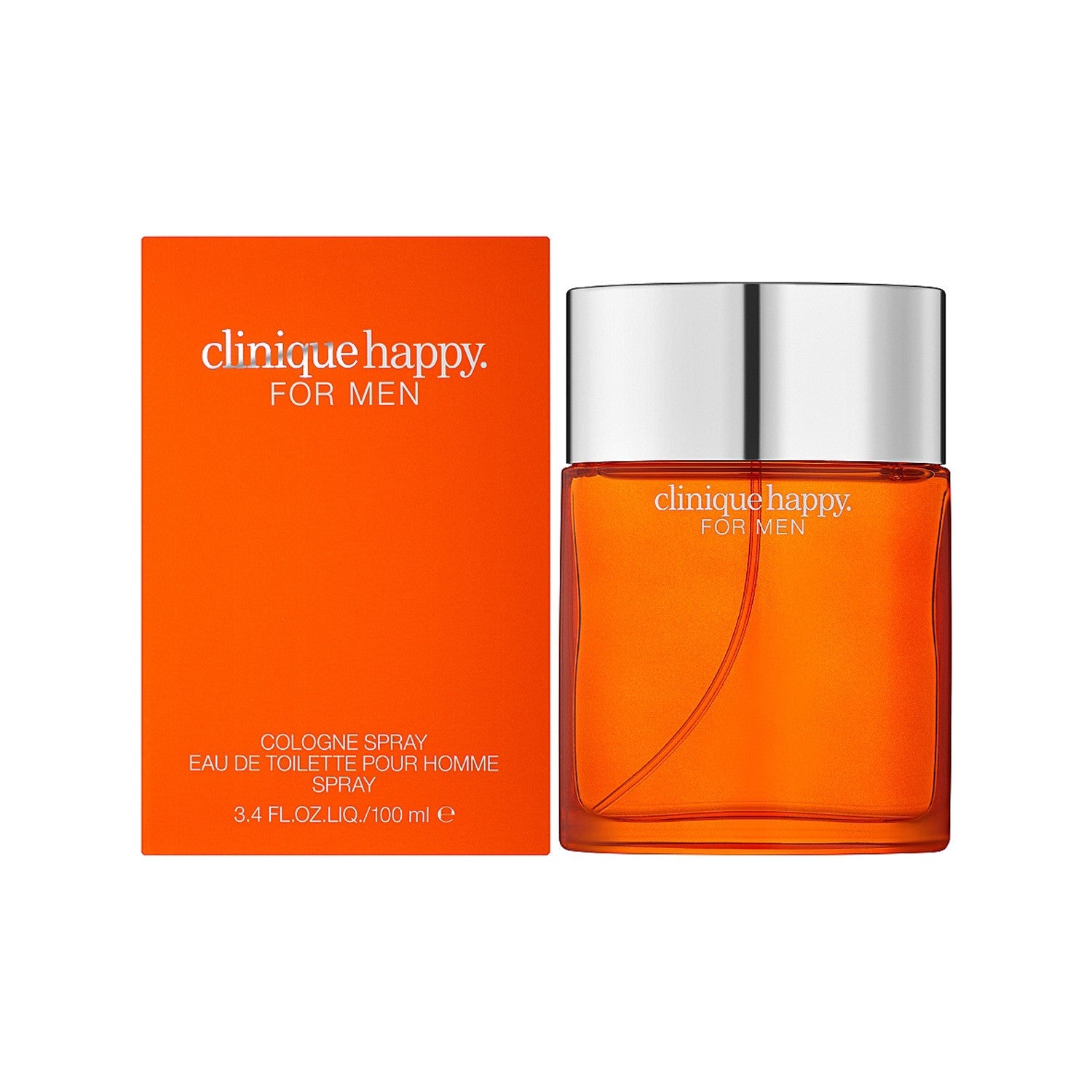Clinique Happy For Men Cologne Spray Eau De Toilette Pour Homme 100ml