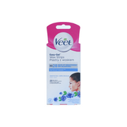 Veet Easy Gel Face Wax Strips For Sensitive Skin - 20'S