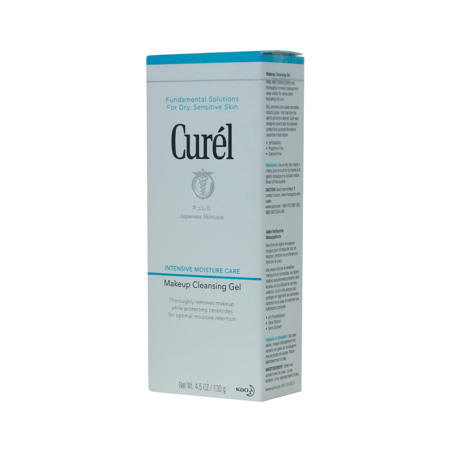 Curel Intensive Moisture Makeup Cleansing Gel 130g