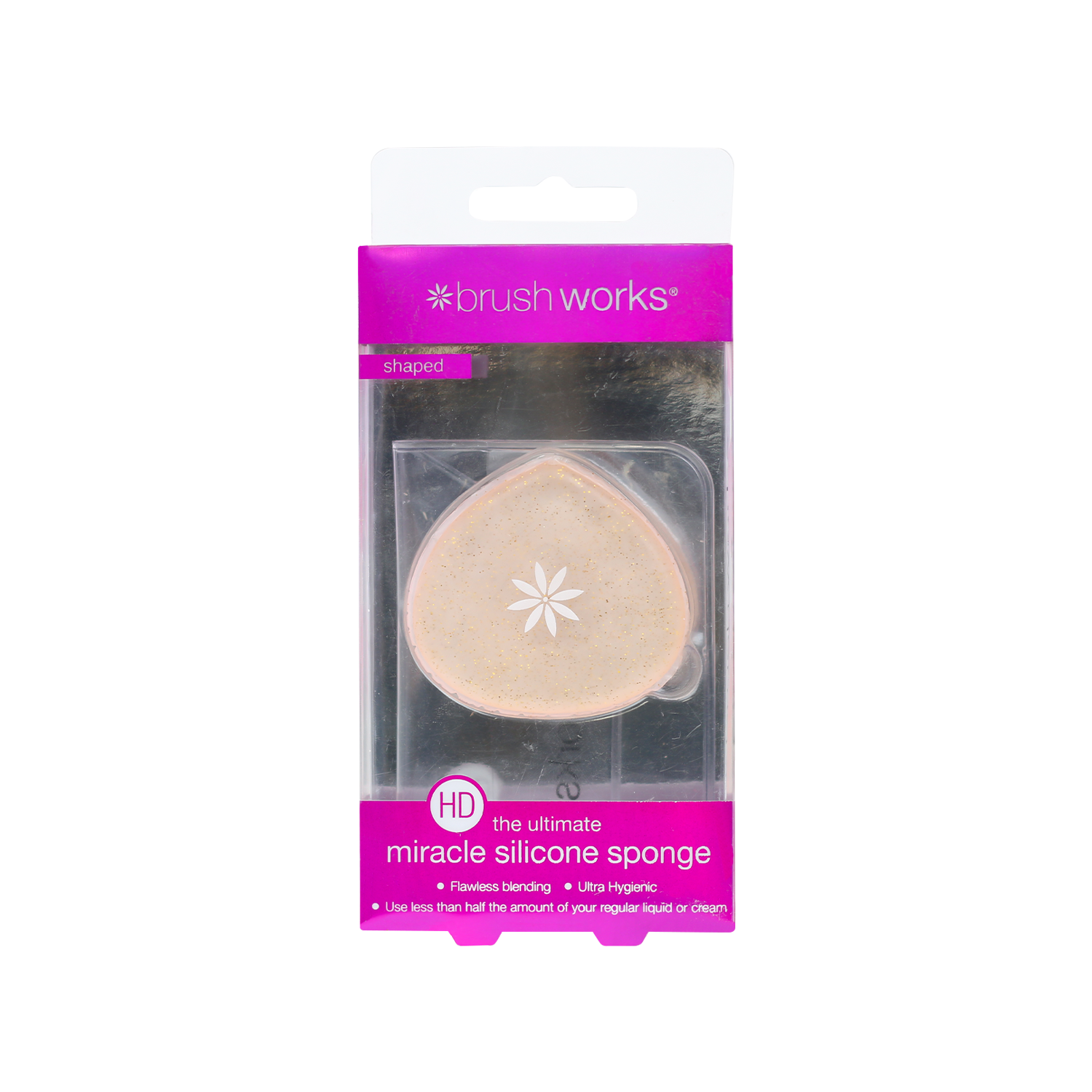 Brushworks HD Miracle Silicone Shaped Sponge