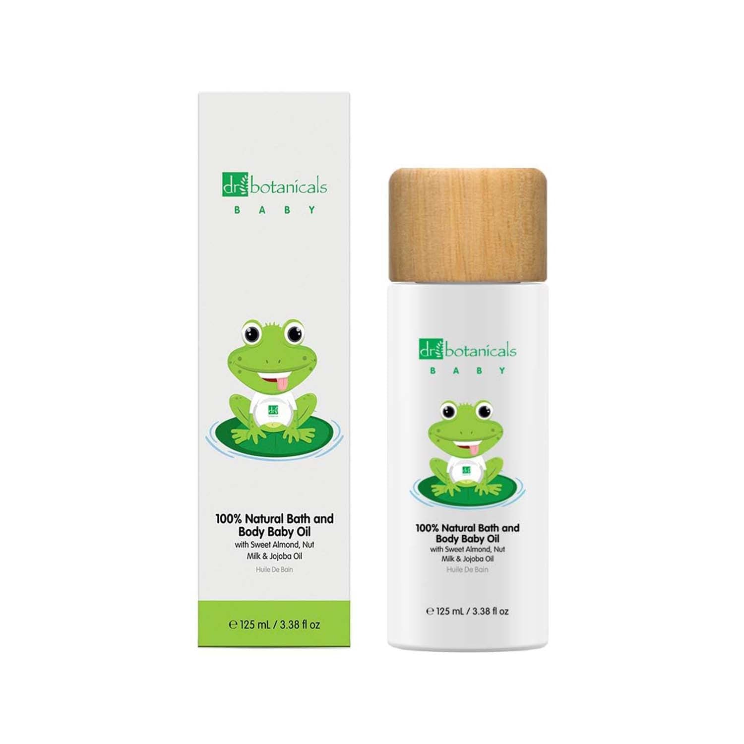 Dr Botanicals 100% Natural Bath And Body Baby Oil 125ml