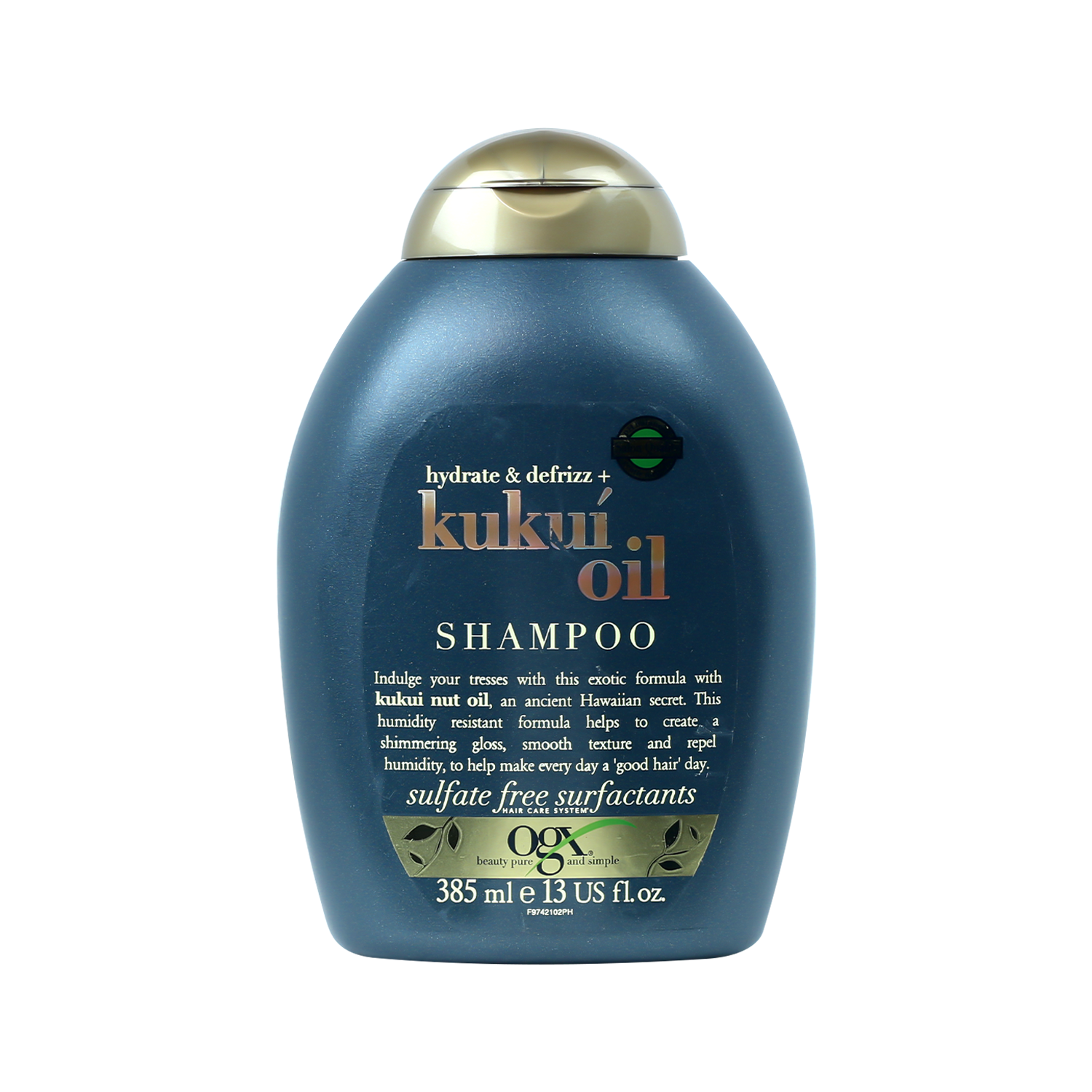 Ogx Anti-frizz Kukui Oil Shampoo For Frizzy Hair 385ml