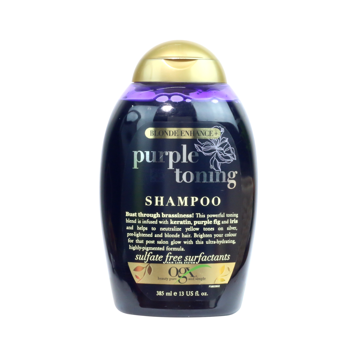OGX Blonde Enhance + Purple Toning Shampoo 385ml
